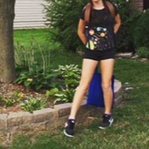 Hollister Black High-Rise Shorts